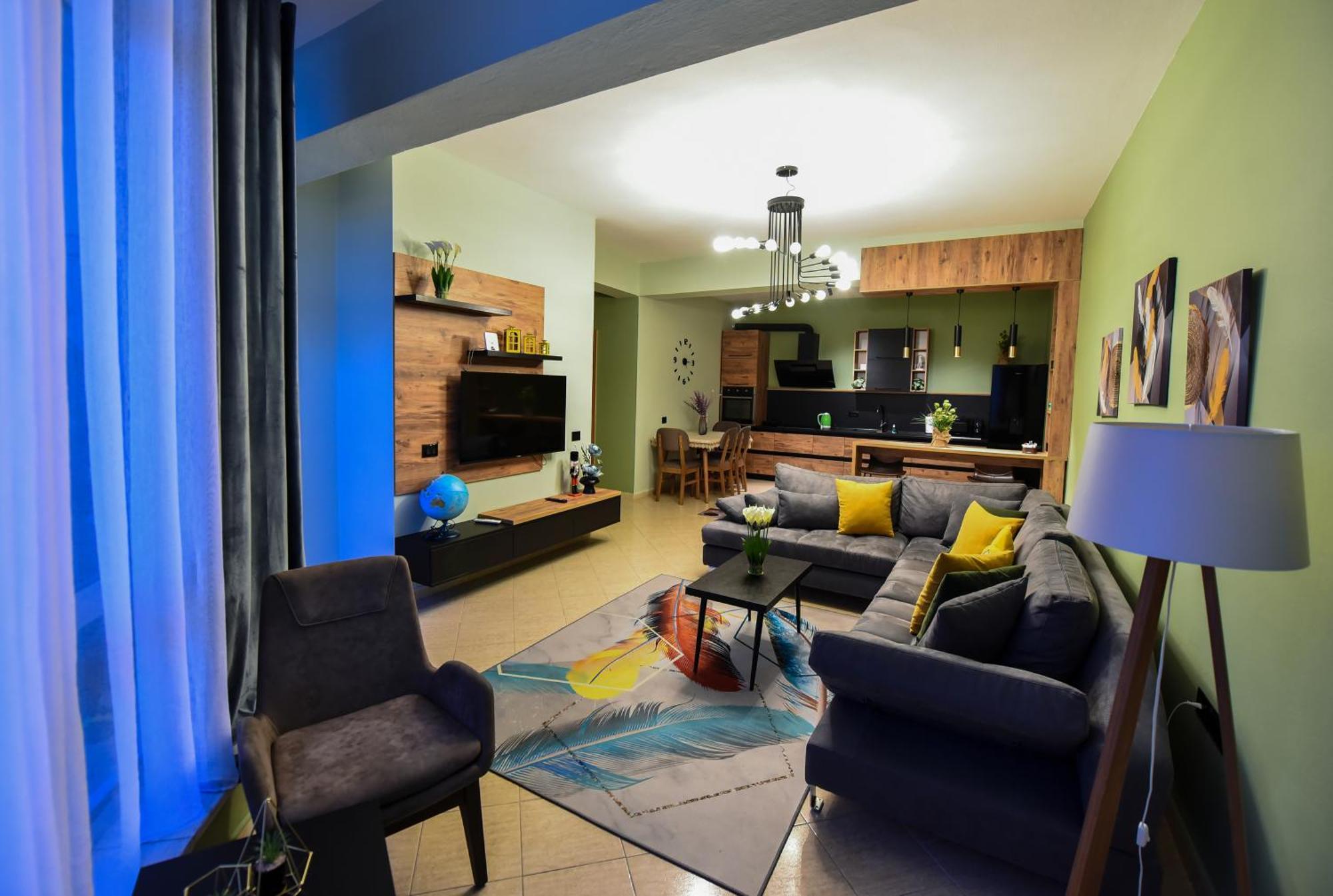 Апартаменти Cityscape 2br Kavaja St, 11 Fl, Dajti View