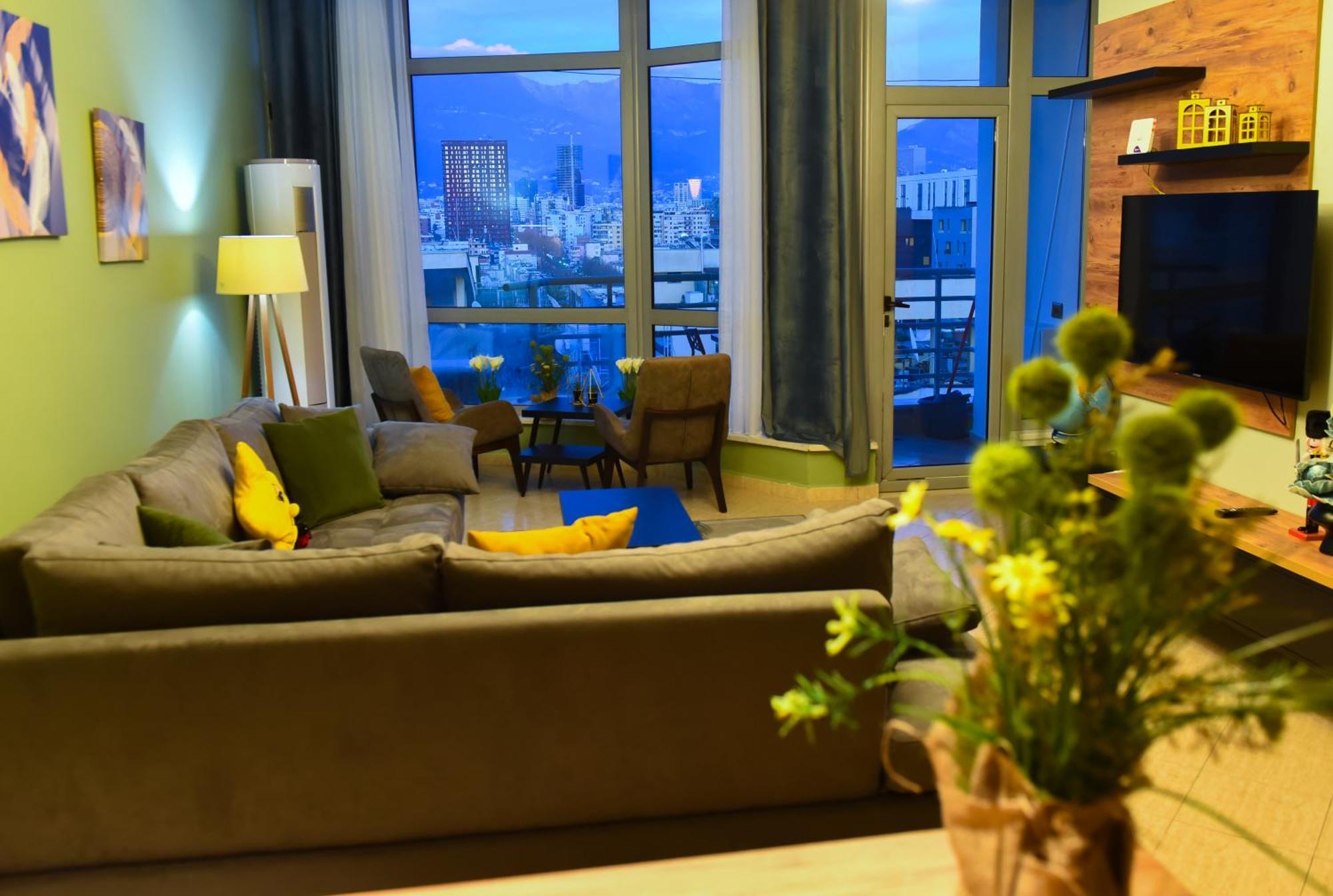 Апартаменти Cityscape 2br Kavaja St, 11 Fl, Dajti View *